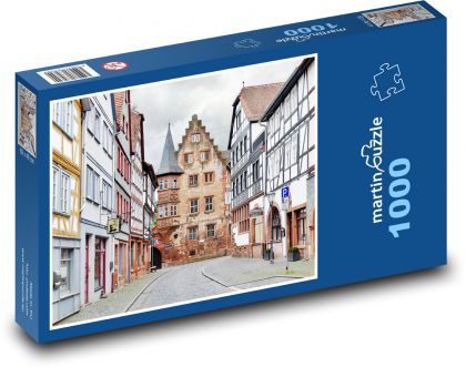 Fachwerkhäuser in Büdingen - Puzzle - 1000 Teile