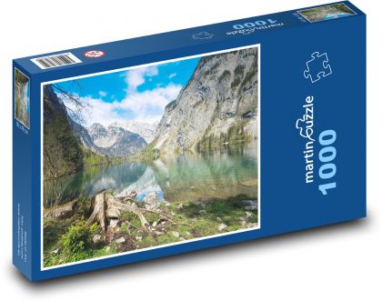 Křišťálové horské jezero - puzzle 1000 dílků