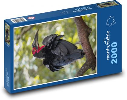 Dentysta - czarny ptak - Puzzle 2000 elementów, rozmiar 90x60 cm