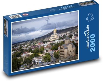 Tbilisi Temple, Georgia - Puzzle 2000 pieces, size 90x60 cm 