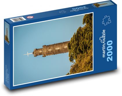 Edinburg - Cantol Hill, Skotsko - Puzzle 2000 dílků, rozměr 90x60 cm