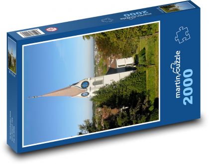 Uster - Switzerland, church - Puzzle 2000 pieces, size 90x60 cm 