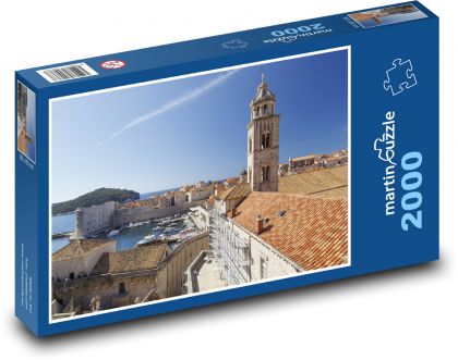 Dubrovnik - Church, Croatia - Puzzle 2000 pieces, size 90x60 cm 