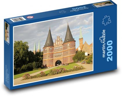Holsteintore - Lübeck, Deutschland - Puzzle - 2000 Teile