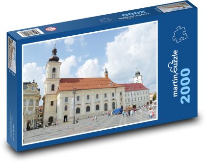 Sibiu - Romania - Puzzle 2000 pieces, size 90x60 cm 