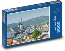 Město - Durynsko, Německo Puzzle 2000 dílků - 90 x 60 cm