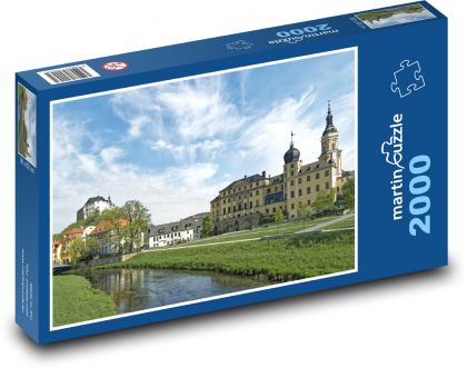 Thuringia - Germany, city - Puzzle 2000 pieces, size 90x60 cm 