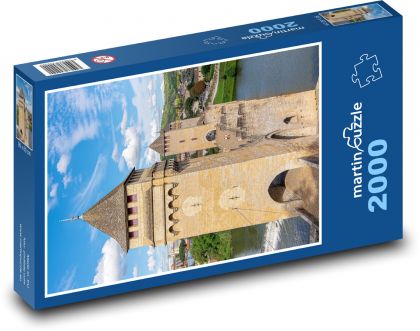 Budynek - Most - Puzzle 2000 elementów, rozmiar 90x60 cm