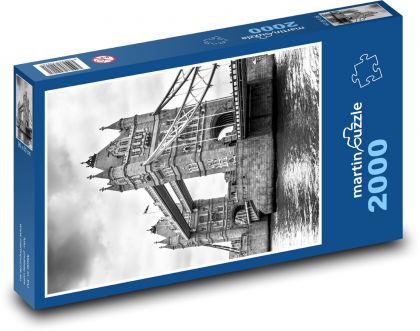 Tower Bridge - Anglicko, Londýn - Puzzle 2000 dielikov, rozmer 90x60 cm 