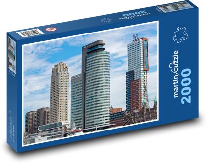 Rotterdam - Holandsko - Puzzle 2000 dielikov, rozmer 90x60 cm 