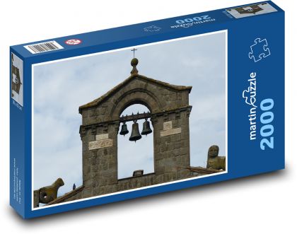 Brána se zvony - Puzzle 2000 dílků, rozměr 90x60 cm