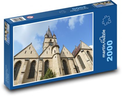 Sibiu - Rumunsko - Puzzle 2000 dielikov, rozmer 90x60 cm 