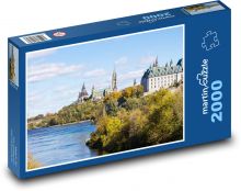 Ottawa - parlament, Kanada Puzzle 2000 dílků - 90 x 60 cm