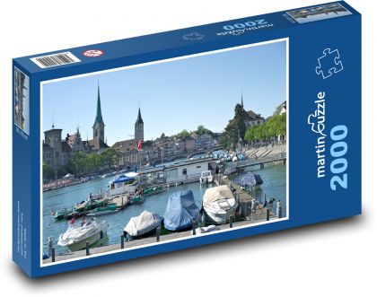 Zurich - Port - Puzzle 2000 pieces, size 90x60 cm 