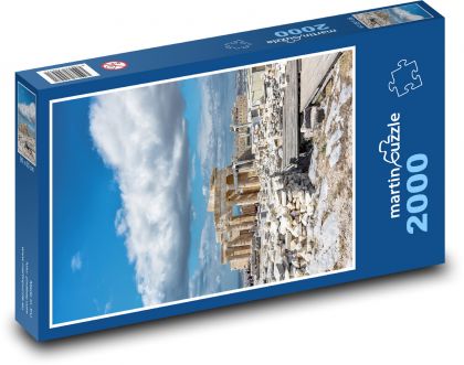 Akropol - Przyroda, Grecja - Puzzle 2000 elementów, rozmiar 90x60 cm