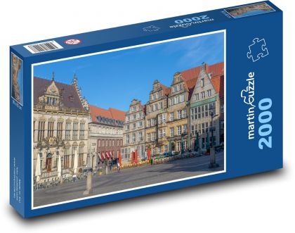 Bremen - Deutschland, historisches Zentrum - Puzzle - 2000 Teile