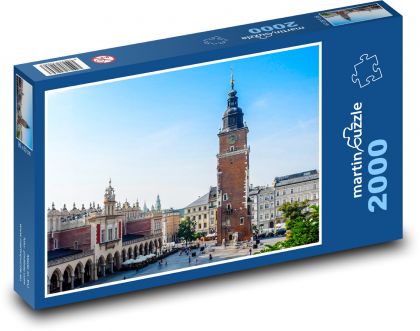 Krakau - Polen, Glockenturm - Puzzle - 2000 Teile