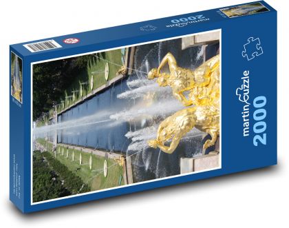 St. Petersburg - Brunnen - Puzzle - 2000 Teile