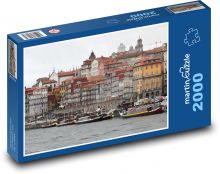 Porto - Portugalsko, pobřeží Puzzle 2000 dílků - 90 x 60 cm