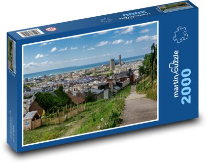 Francúzsko - mesto - Puzzle 2000 dielikov, rozmer 90x60 cm 
