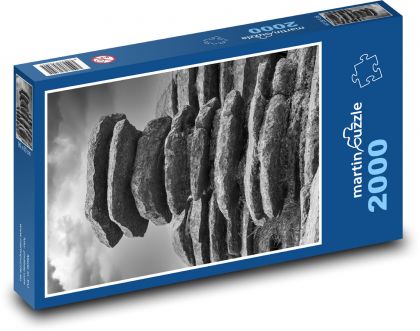 Erozja skalna - kamienie - Puzzle 2000 elementów, rozmiar 90x60 cm