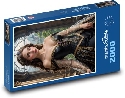 Porträt der Königin - Puzzle - 2000 Teile