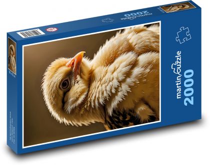 Hausgemachtes gelbes Huhn - Puzzle - 2000 Teile