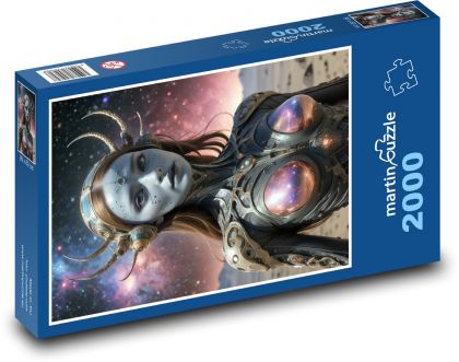 Mystische Figur einer Frau - Puzzle - 2000 Teile