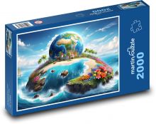 Klimatické zmeny Puzzle 2000 dielikov - 90 x 60 cm