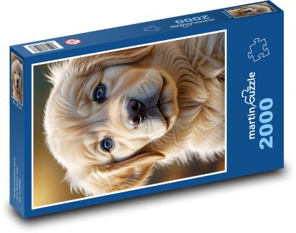 Golden Retriever Welpe - Puzzle - 2000 Teile