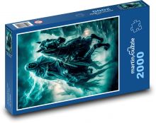 Žnec na koni Puzzle 2000 dielikov - 90 x 60 cm