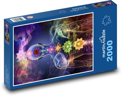 The spine of the human body - Puzzle 2000 pieces, size 90x60 cm 