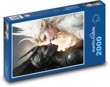 Žena - anděl Puzzle 2000 - 90x60 cm
