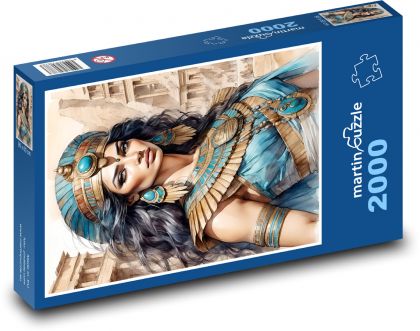 Isis - bohyně, žena - puzzle 2000 dílků