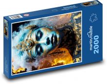 Woman - girl, portrait Puzzle 2000 pieces - 90 x 60 cm