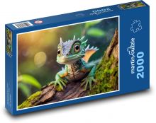 Plaz - ještěrka, drak Puzzle 2000 dílků - 90 x 60 cm
