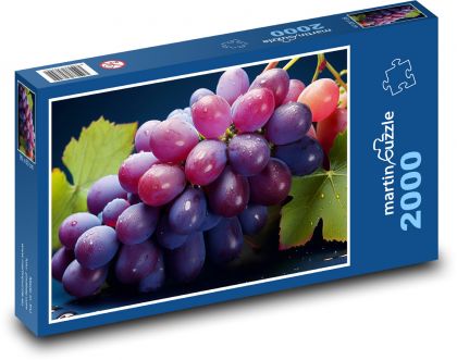 Ovocie - vinič, ovocie - Puzzle 2000 dielikov, rozmer 90x60 cm 