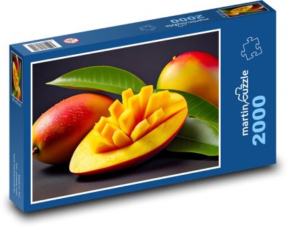Słodkie mango - Puzzle 2000 elementów, rozmiar 90x60 cm