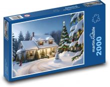 In the snow Puzzle 2000 pieces - 90 x 60 cm