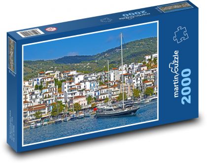 Hafen mit Booten - Puzzle - 2000 Teile
