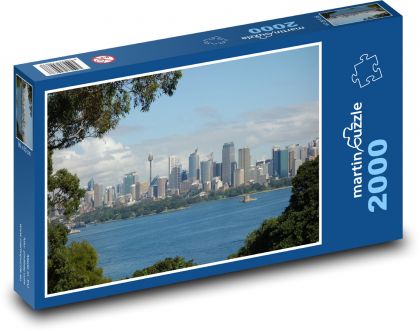 Sydney - prístav, more - Puzzle 2000 dielikov, rozmer 90x60 cm 