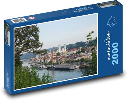 Passport - Danube, Germany - Puzzle 2000 pieces, size 90x60 cm 