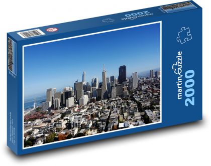 San Francisco - Stadtbild - Puzzle - 2000 Teile