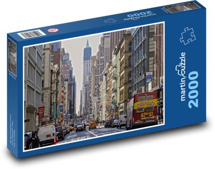 New York - Spojené štáty americké - Puzzle 2000 dielikov, rozmer 90x60 cm 