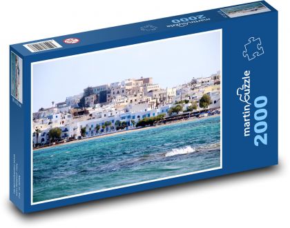 Naksos - wybrzeże Morza Egejskiego - Puzzle 2000 elementów, rozmiar 90x60 cm