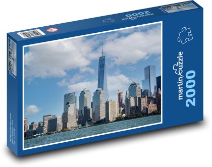 New York - mesto - Puzzle 2000 dielikov, rozmer 90x60 cm 