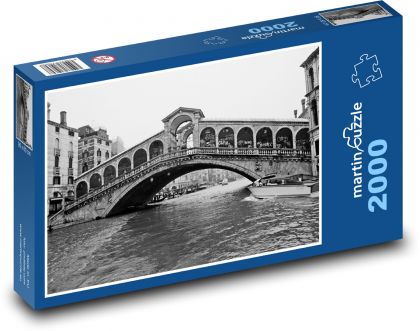 Venice - Porte di Rialto - Puzzle 2000 pieces, size 90x60 cm 