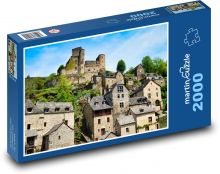 Hrad v meste Puzzle 2000 dielikov - 90 x 60 cm