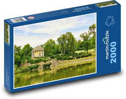 Gazebo in the park - Puzzle 2000 pieces, size 90x60 cm 