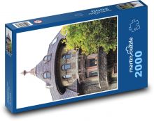 Architektúra - stavebníctvo Puzzle 2000 dielikov - 90 x 60 cm